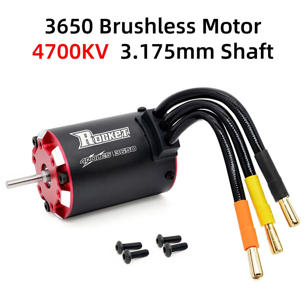 Moteur Brushless 3650/3665 RC 1/10 1/8 Voiture 5600KV 4700KV 4350KV 3250KV 3800KV 3150KV 2750KV