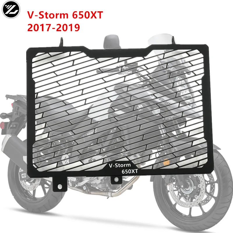 

For SUZUKI Vstrom V-STROM 650XT 650 XT 2017 2018 2019 2020 Motorcycle Radiator Guard Grille Cover Grill Covers Protector