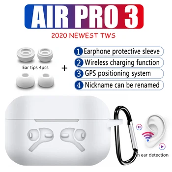 

Air Pro 2020 Newest Bluetooth Earphones Air 3 True Wireless Earbuds Super Bass Metal Vents Force Control PK i900000 i100000 TWS