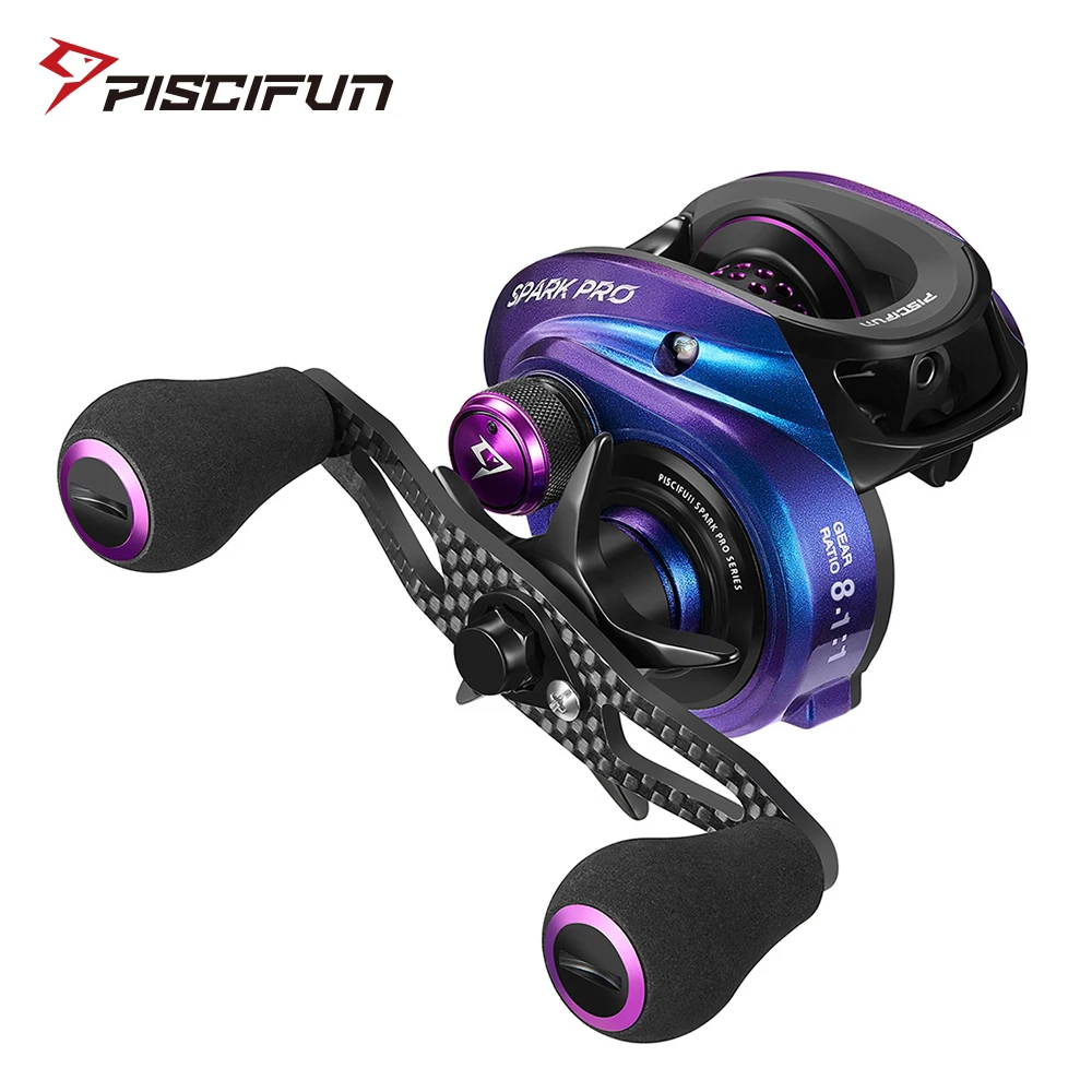 Piscifun Spark Pro катушка для заброса приманки с защитной шайбой 11 + 1 Шариковые