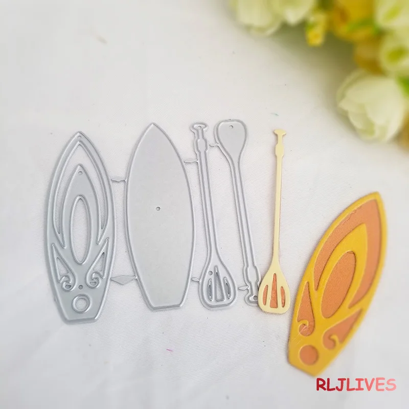 2 набора доски для серфинга трафареты резки металла DIY штамп