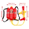 Fireman Backpack Water Gun Large Capacity Pistol Spray Water Guns Pull Out Shooting Soaker Pool Beach Games Outdoor Toy Kid Gift 3