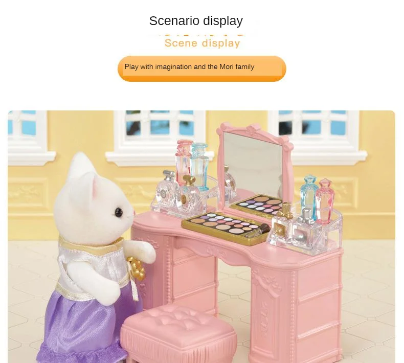 Semipkg дети Sylvanian Families игрушка изысканный Побеленный чехол игровой дом для девочек кукла игрушка 6014