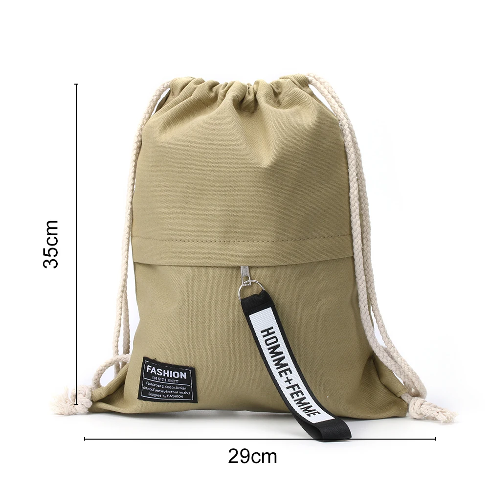 1 шт. женские сумки на шнурке холщовая большая емкость сумка-кисет для хранения для школьного спортзала рюкзак сумка подарки Прямая