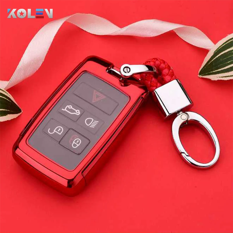 Cover chiave telecomando per Land Rover Range Rover Discovery 5 Sport Evoque per Jaguar 2018 2019 - H31a953fdf4934784987bc14ce921afac9