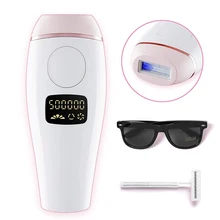 Обновление 500000 вспышка профессиональная постоянная IPL лазерная эпиляция удаление волос 5 уровень ЖК-дисплей бикини средство для безболезненного удаления волос