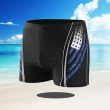 Купальный костюм для мужчин, с принтом, сексуальные, нейлоновые, дышащие, со встроенным пучком, трусы для плавания, шорты для мужчин, s, для плавания, быстросохнущие, пляжные шорты, боксеры