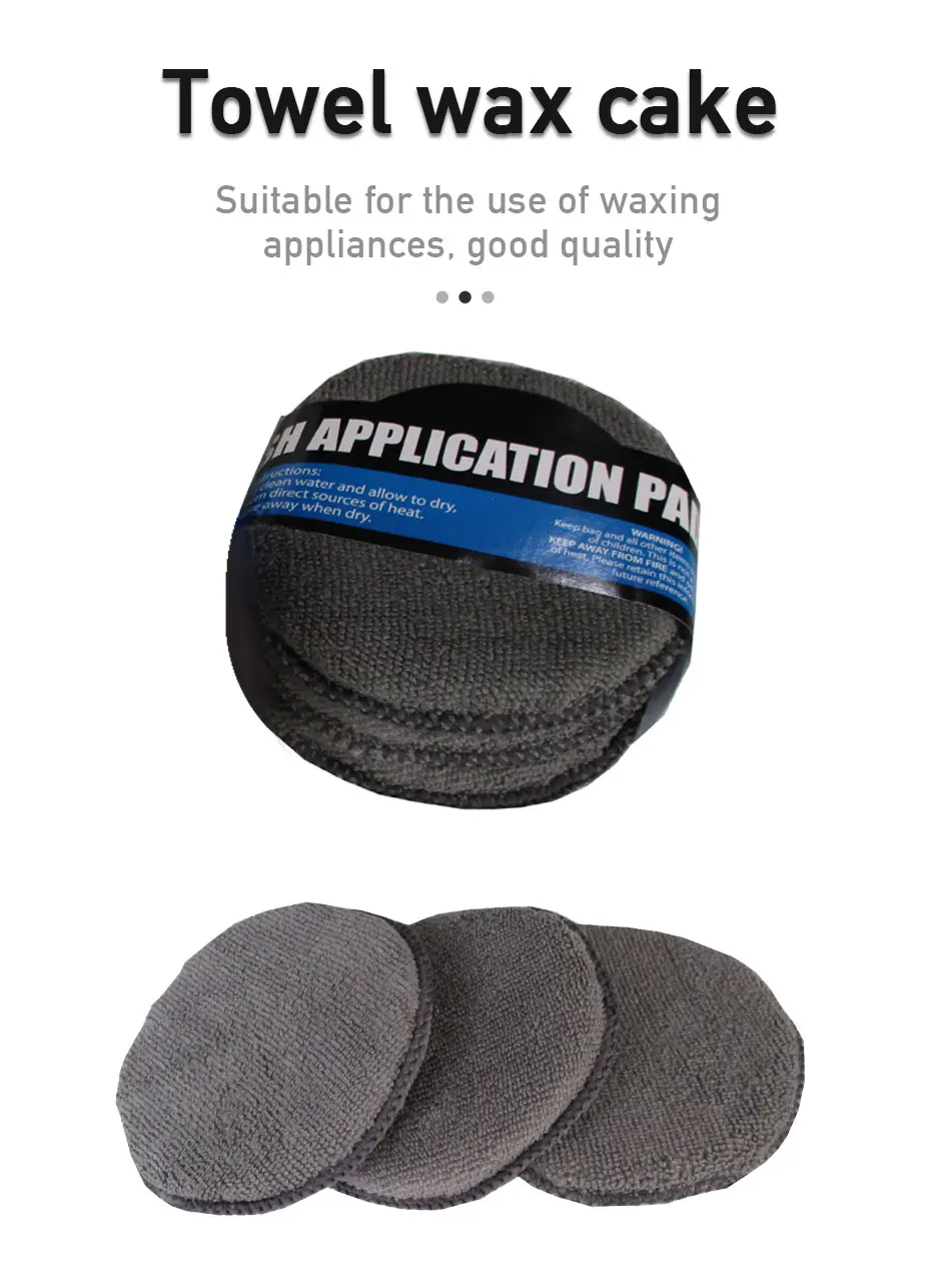 Car Wash Microfiber Cleaning Towel Kit (Set of 9pcs) | Car Care Accessories 11