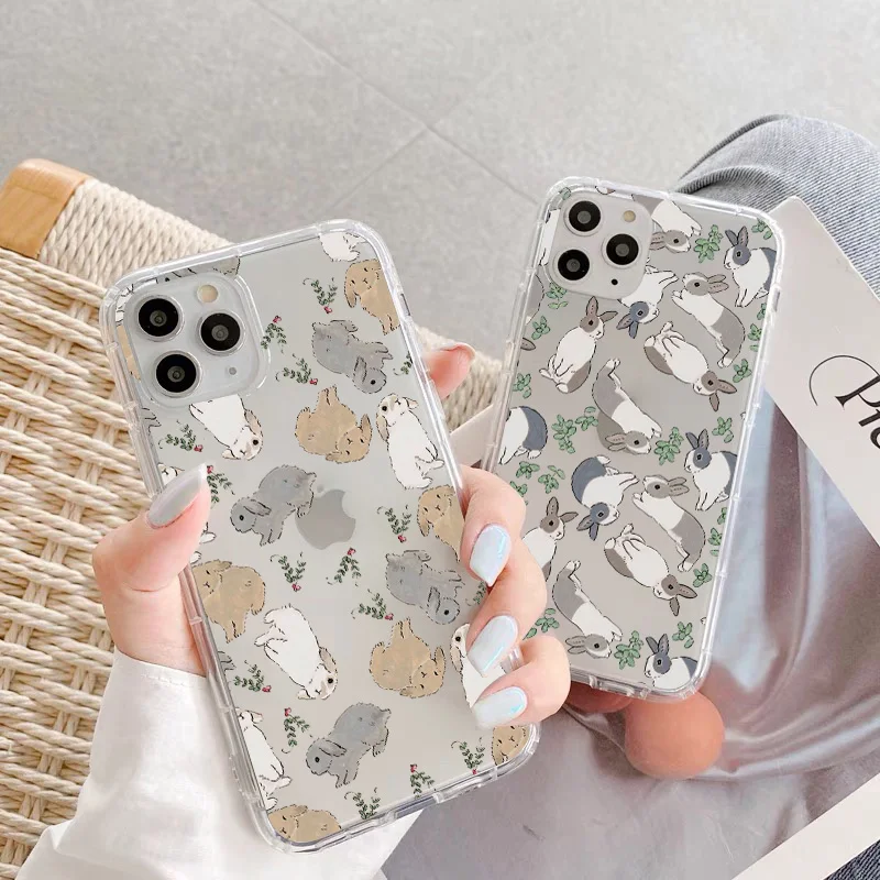 Прозрачный чехол для iphone 7 8 plus SE 2020 11 12 13 Pro Max X XS MAX XR | Мобильные телефоны и