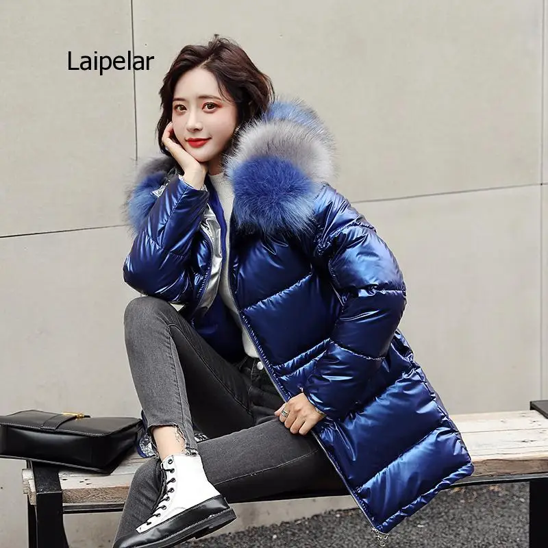 

Winter Parkas Jacket 2020 Winter New -20 Degrees Waterproof Warm Women Coat Parkas Slim Hooded Fur Collar Thick Warm Jacket Coat