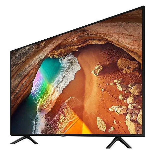 Телевизор QLED Samsung 55" QE55Q60RAUXRU Q черный/Ultra HD/1000Hz/DVB-T2/DVB-C/DVB-S2/USB/WiFi/Smart