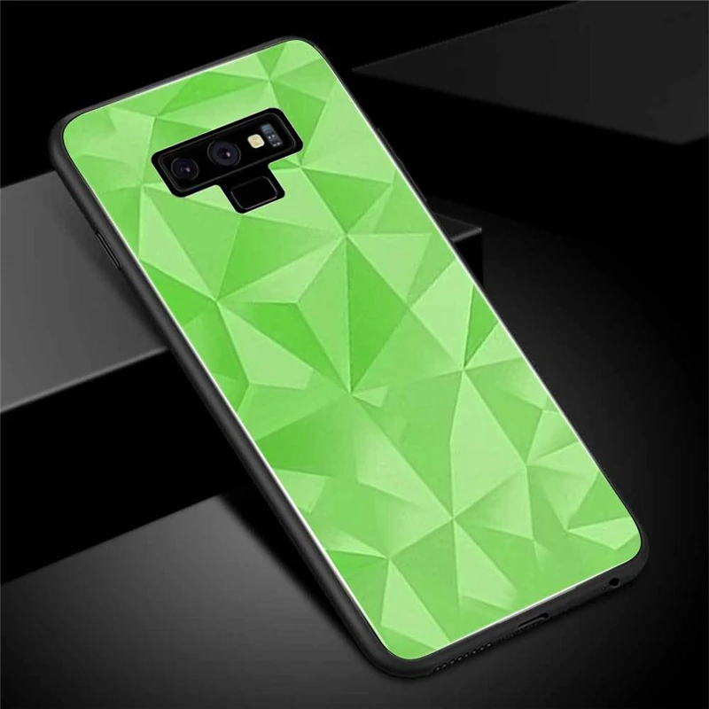 Для samsung Galaxy s9 plus Чехол 9 note 8 s8 note9 note8 s s9plus s8plus чехол для телефона чехлы на стекло ТПУ бриллиантовый узор