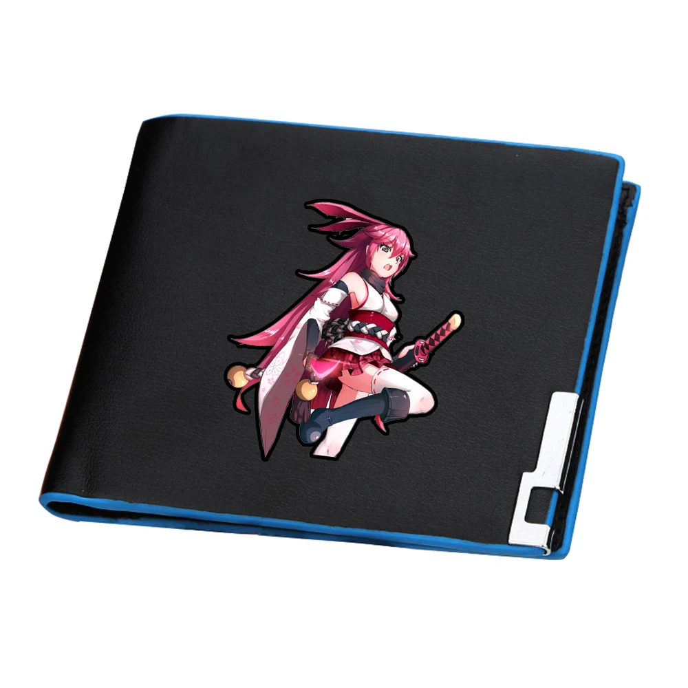 Honkai Impact Kawaii держатель для ID карт женская сумка денег MmiHoYo Yae Sakura тонкий кошелек из