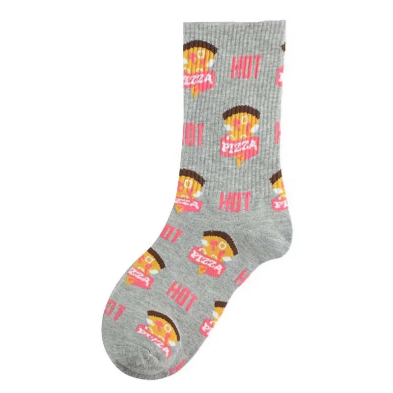 C Autumn Winter Creative Socks Funny Creative Trend Fashion Couple Skateboard Socks Jacquard Cotton Unisex Happy Socks - Цвет: C
