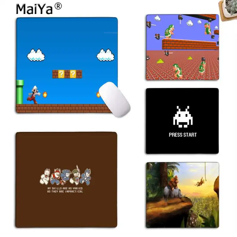 MaiYa Подарочный коврик классическая игровая сцена индивидуальные коврики для мыши компьютерный Аниме Коврик для мыши и ноутбука игровой коврик для мыши