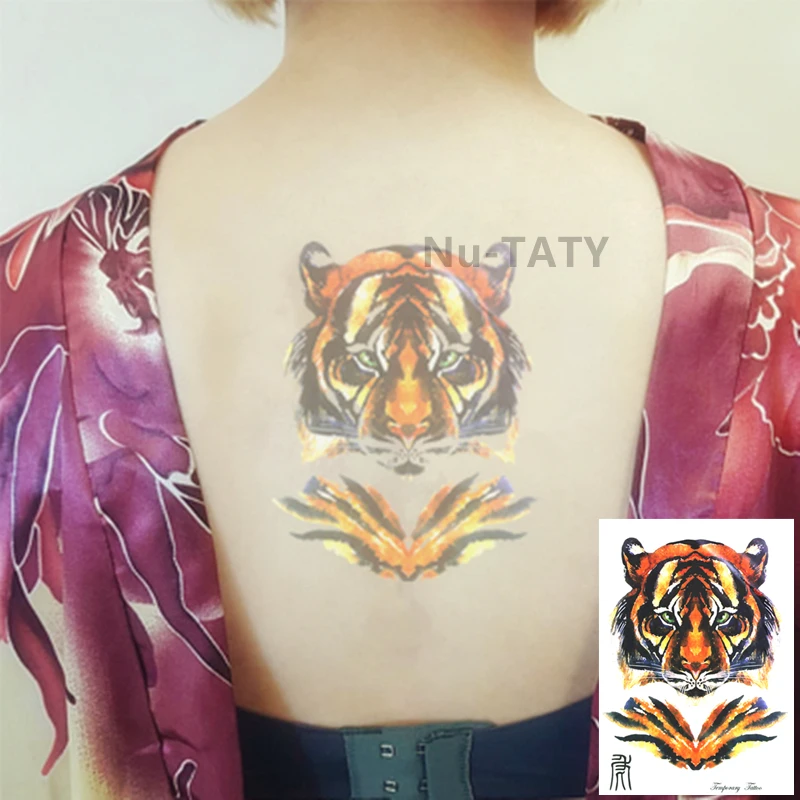 Тату наклейки на 12 знаков зодиака 21 х15 см|flash tattoo stickers|tattoo stickertemporary body art |