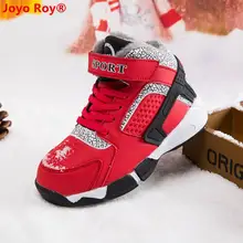 Детская обувь, кроссовки для мальчиков, коллекция года, зимняя Вельветовая теплая обувь для бега для мальчиков, детские кроссовки, обувь для девочек, Уличная обувь, 26-37