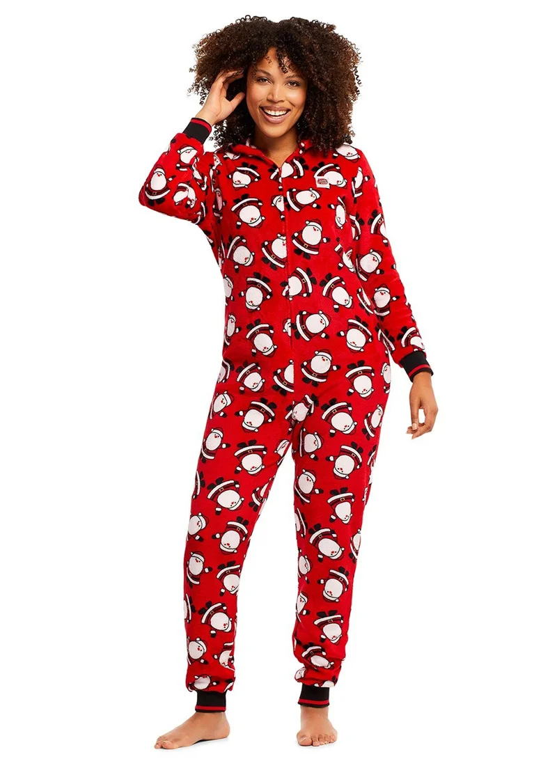 Blotona Christmas Family Matching Clothing Xmas Party Club Pajamas set Women Men Kid Sleepwear Romper Homewear PJ Set 5