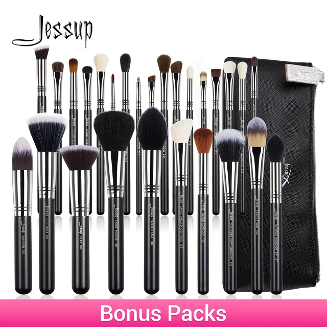 Jessup Eye Makeup Brushes Set Professional Eye Blending Brush Synthetic  Blends Shadow Crease Pencil Smoky T338 - Makeup Brushes - AliExpress