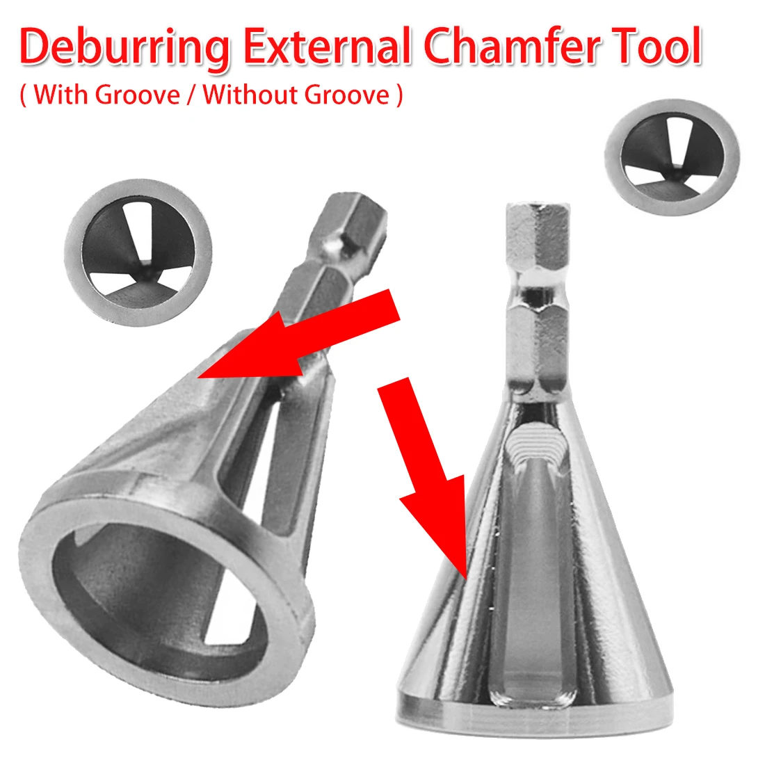 Chamfer Bit Repairs Damaged Bolts TOP Deburring Drill Remove Burr Tools Chamfer Bit Repairs Damaged Bolts TOP Deburring Drill Remove Burr Tools