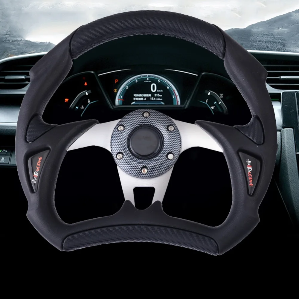 TÜV_M1 Sport Steering Wheel Ø 300mm Rally/Drift/Race/Universal DoradoTuning/Black