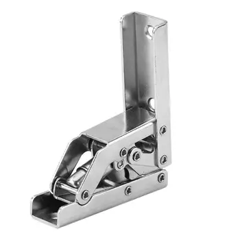 

90 Degree Folding Hinge Hardware Tool Furniture Rack Bracket Economy Concealed Cabinet Invisible Door Hinges