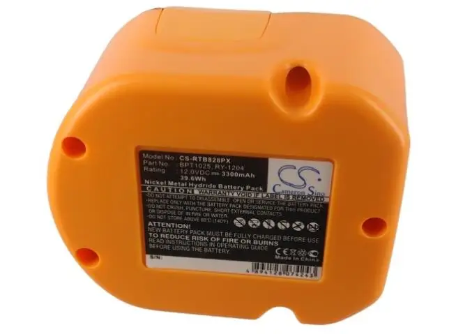 Cameron sino 3300 мАч аккумулятор для Ryobi BID1211 CCD1201 CHD1201 CTH1201 CTH1202 CTH1202K CTH1202K2 FL1200 HP1201KM2 HP1201M