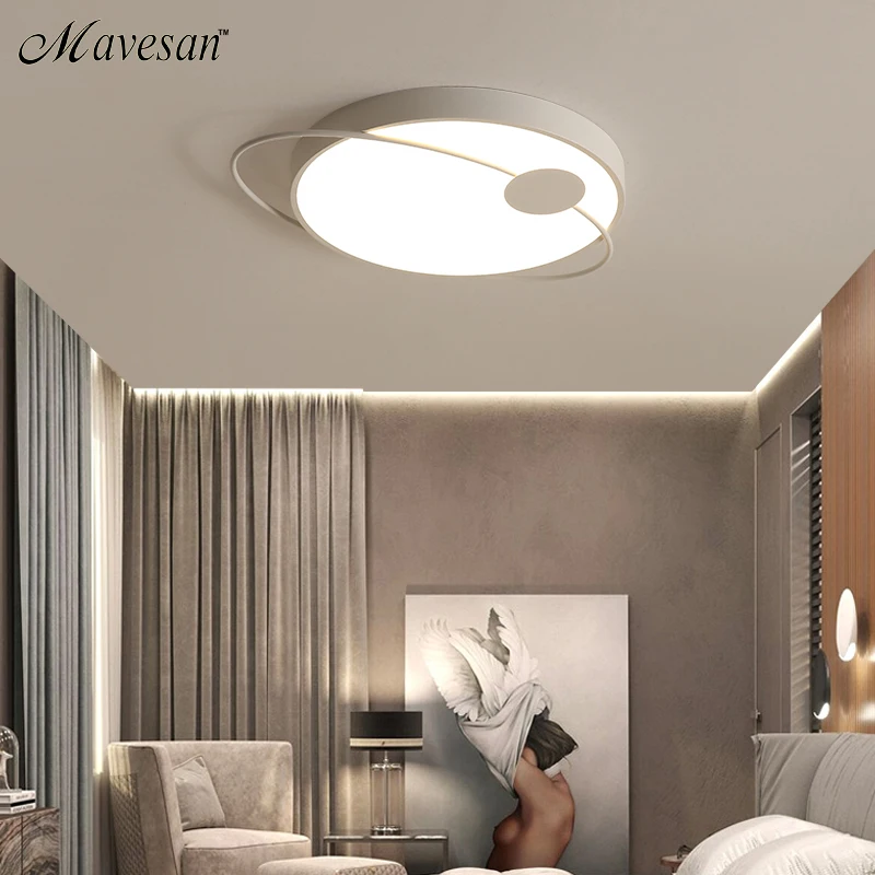 

Colorful Round shape Ceiling linghts ledlampe plafond modern for 10-15 square meter Living Room dimmable Bedroom Ceiling lights