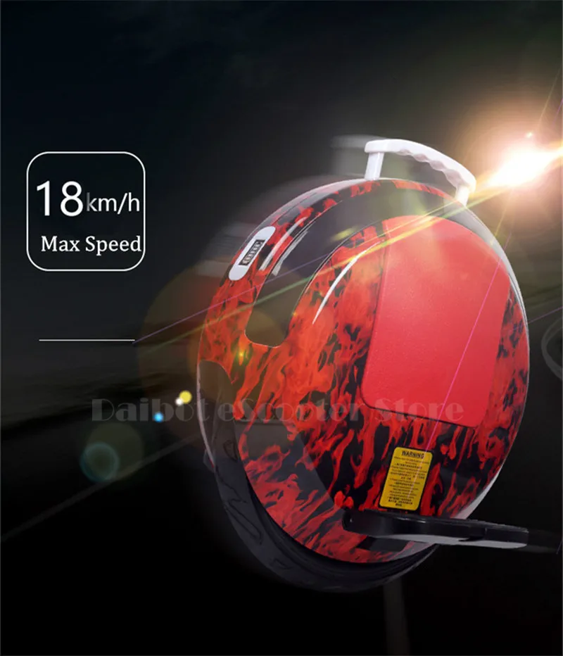 Daibot Self Balance Electric Scooter One Wheel Self Balancing Scooters 14 inch 60V  Bluetooth Adults Black Monowheel Hoverboard  (10)