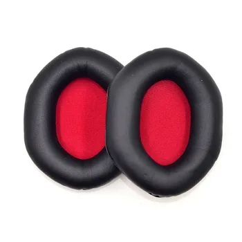 

1pair On-Ear PU Leather Replacement Ear Pads Soft Foam Earmuffs Cushions Round Music Studio Protective Noise Proof For V-Moda XS