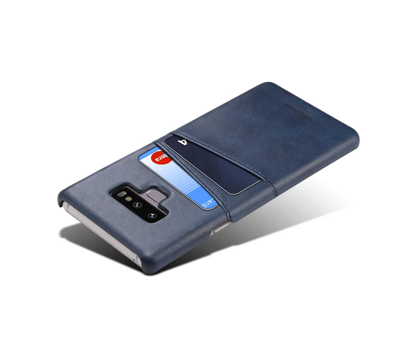Чехол для телефона samsung Note 9 из искусственной кожи, Роскошный чехол для мобильного телефона, кредитный держатель для карт
