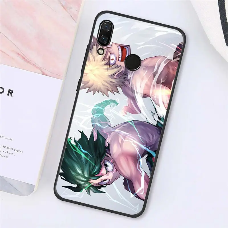 best phone cases for xiaomi Maiyaca My Hero Boku No Academia Deku Baku8Au Phone Case for Xiaomi Redmi4X 6A 9 8A note 9 pro 5Plus Note4 Note5 7 Note6Pro 8T case for xiaomi Cases For Xiaomi