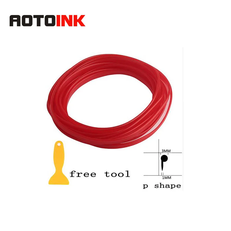 

5M Car Styling Interior Decoration Strips Moulding Trim Dashboard Door Edge Universal For Cars Auto Accessories In Car-styling