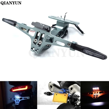 

Universal motorcycle adjustable license plate bracket with LED indicator for BMW K1600 K1300 K1200R K1200S R1200R R1200S R1200ST