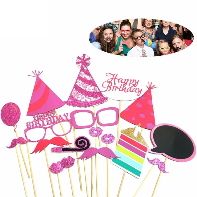 Gold 30 40 50 60 Crystal Birthday Queen Tiara Birthday Crown for Women 30th 40th 50th 60th Birthday Party Decoration Cake Topper Pink Photo Booth Set