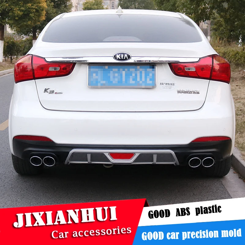 For Kia Forte K3 Body kit spoiler 2013 2015 For Forte K3 DK ABS Rear
