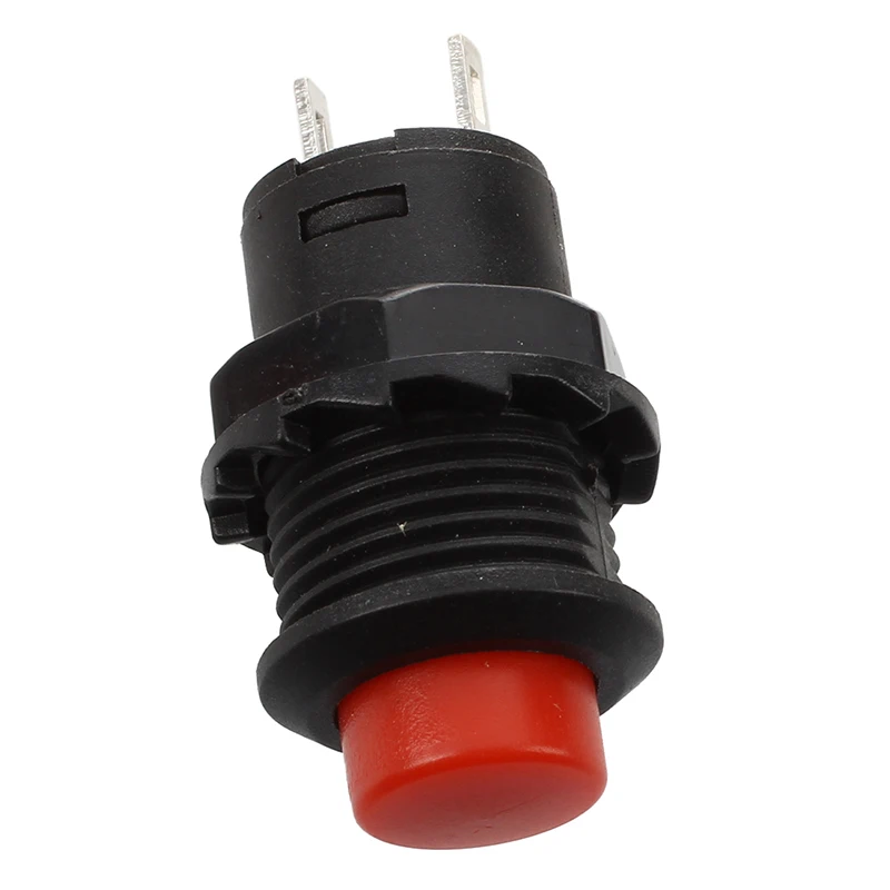 5 шт. 3A/125VAC 1.5A/250VAC Фиксация красный кнопочный переключатель вкл/выкл|Выключатели| |
