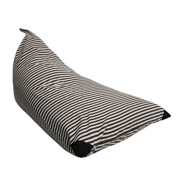 

Chair Cover Bedroom Storage Bean Bag Printed Triangle Large Capacity For Stuffed Animal Kid Room Canvas Sofa Dustproof Home