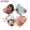 1PCS New Elegant Roses Canvas Mini Coin Purses Zero Wallet ,lady Zero Wallets and coin Bag Child Girl Women Change Purse ► Photo 2/6