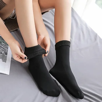 

High Thermal Fleece Socks Winter Fleece Lined Warm Socks Fuzzy Soft Women Thick Sock KTC 66