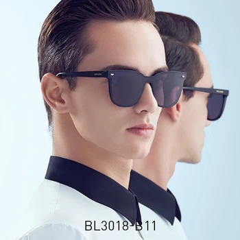 

BOLON Classic Black Sunglasses Men, High Quality UV400 Beach Finshing Driving Sunglasses BL3018