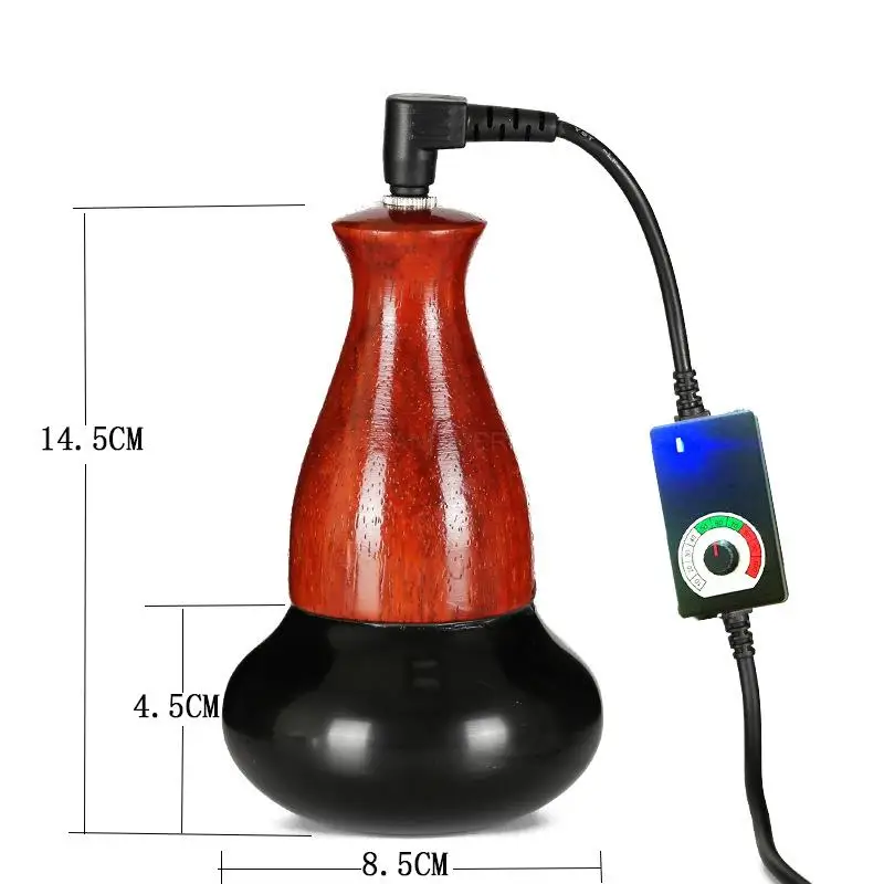 Electric Massager Heating Stones Massage Anti Cellulite Natural  For Back Massage Gua Sha Muscle Relax Health Care Tool 6