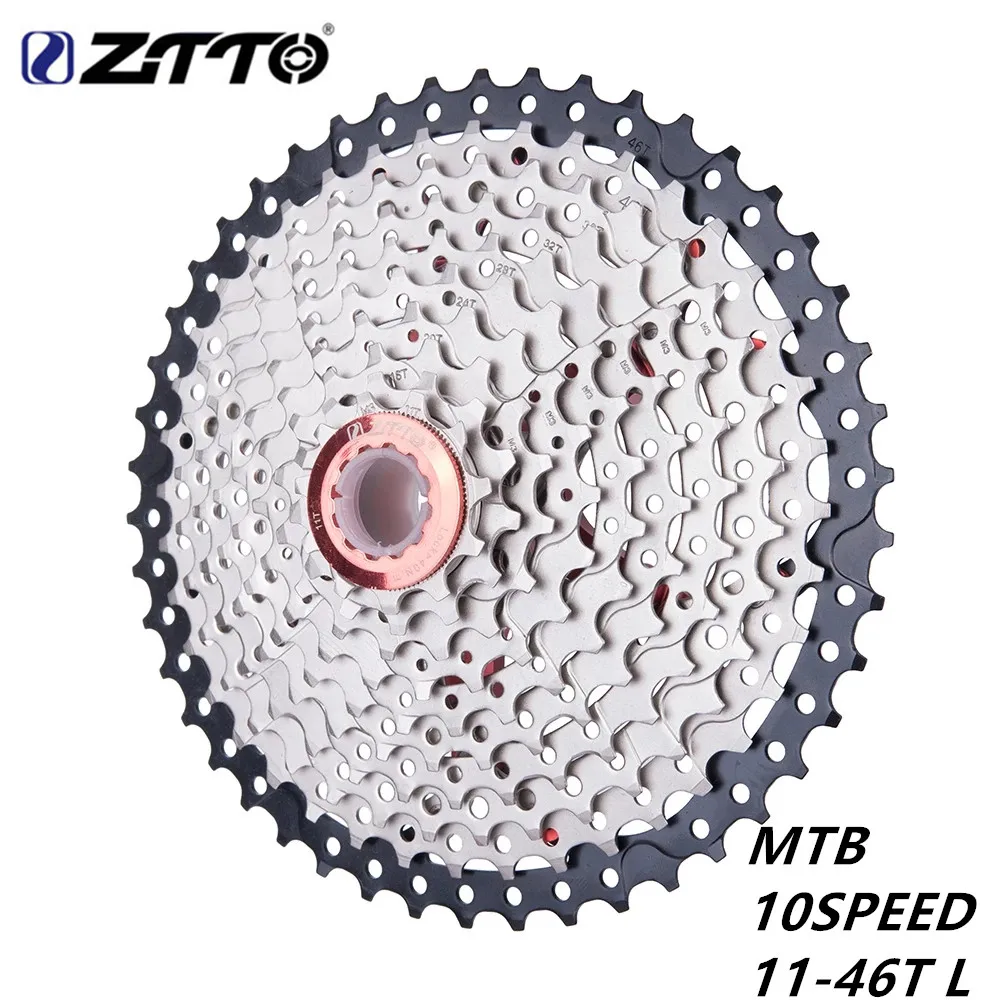 ZTTO MTB10S 46T маховик MTB Звездочка 10 скоростей 11 широкий коэффициент для M590 M6000 M610 M780 X7