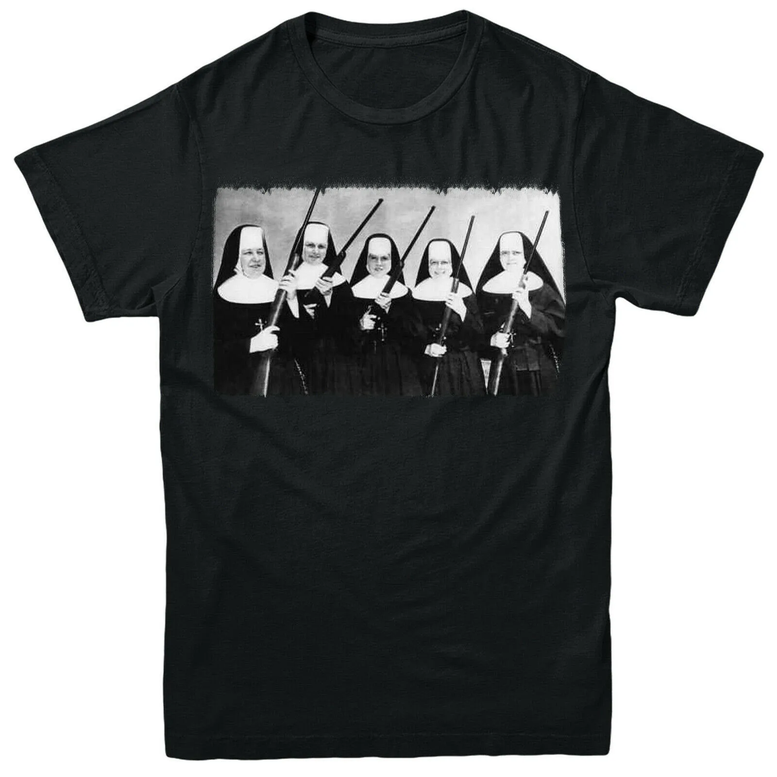 

Valaks Nun T Shirt Men Women Scary Spooky The Nun Costume Top Streetwear Harajuku Leisure Tee Shirt