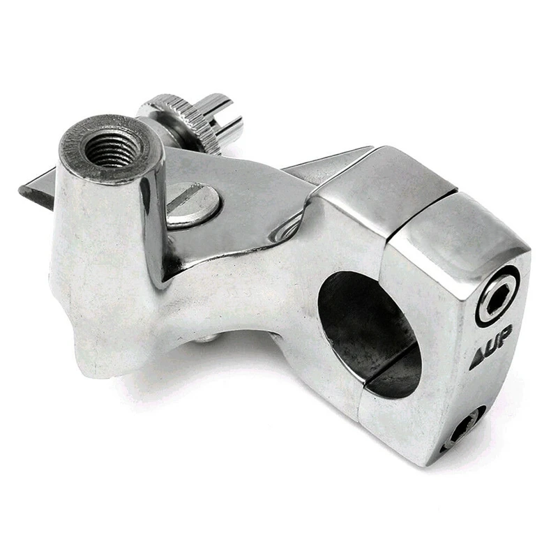 25mm 1inch Motorcycle Clutch Lever Mount Holder Honda Shadow 600 VT750 Silver Aluminum Alloy