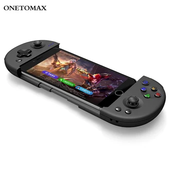 Wireless Bluetooth Gamepad Stretchable Joystick Controller For Smartphone Android IOS Mobile Phone Bluetooth Game Controller handjoy x max wireless bluetooth 4 0 singe hand game controller with telescopic for android ios smartphone phone controller