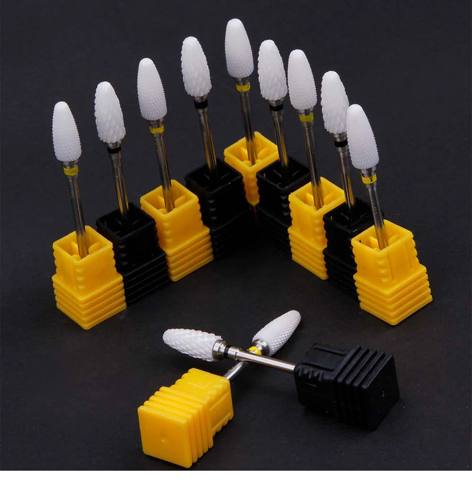 Сверла для ногтей для электрической дрели маникюрный станок фреза для ногтей файлы, аксессуары УФ средство для снятия гель-лака инструменты