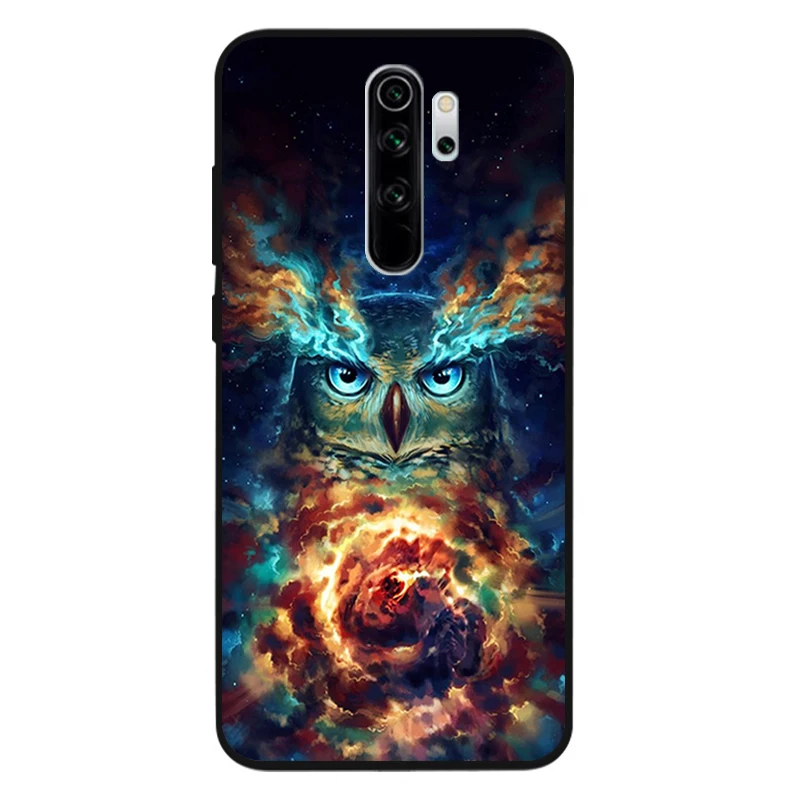 Con Cú Dễ Thương Trái Tim Silicone Mềm Mại Ốp Lưng Điện Thoại Redmi 9 8 6 7A 6 Plus NOTE 9 8 7 6 5 PRO 9S 8T Cao Cấp In Hình Vỏ phone cases for xiaomi Cases For Xiaomi