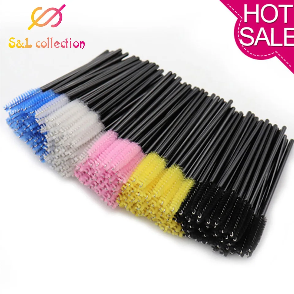 3pack Eyelash brush Makeup brushes Disposable Mascara Wands Applicator Eye Lashes Cosmetic Brushes set For Maquiagem Tool | Красота и
