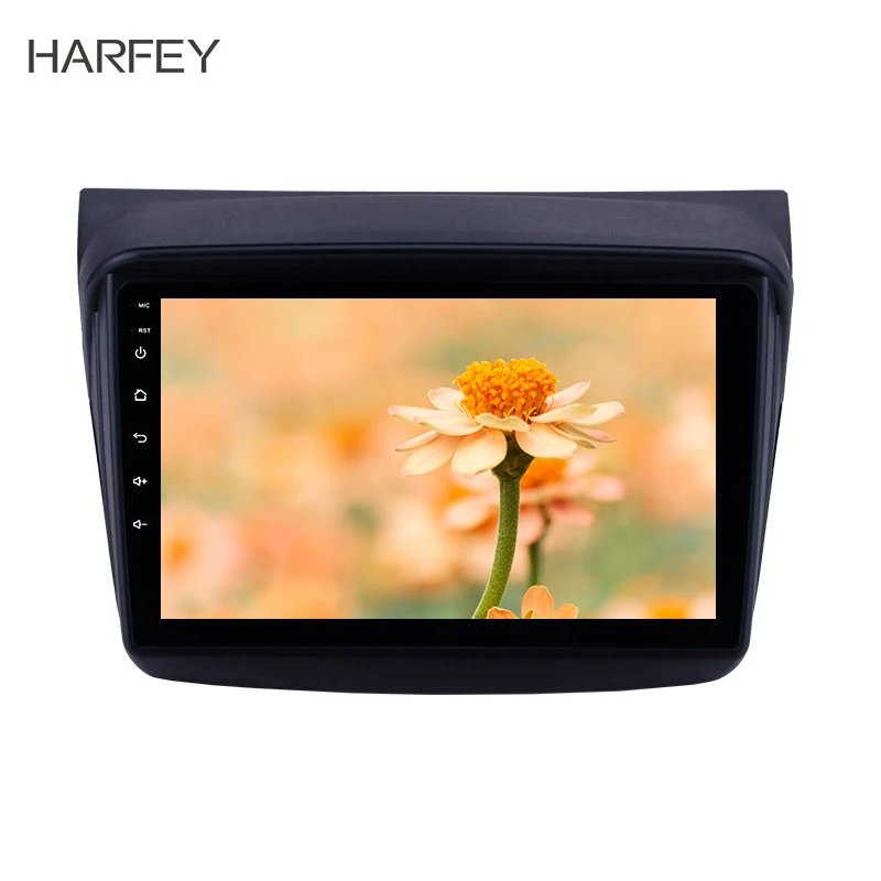 Harfey " HD сенсорный экран Android 8,1 Автомобильный gps радио для MITSUBISHI PAJERO Sport/L200/2006+ Triton/2008+ PAJERO 2010 Bluetooth SWC